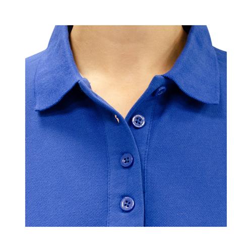 Polera Polo Comfort Spandex Manga Larga Mujer
