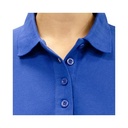 Polera Polo Comfort Spandex Manga Larga Mujer