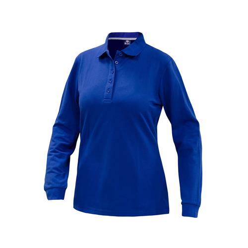 Polera Polo Comfort Spandex Manga Larga Mujer