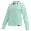 Polera Polo Dryfresh Smooth Manga Larga Mujer