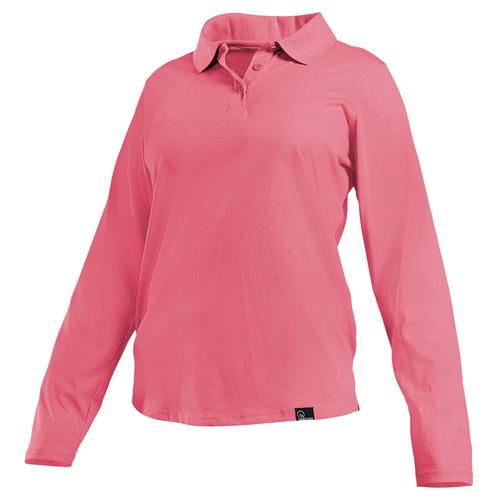 Polera Polo Dryfresh Smooth Manga Larga Mujer