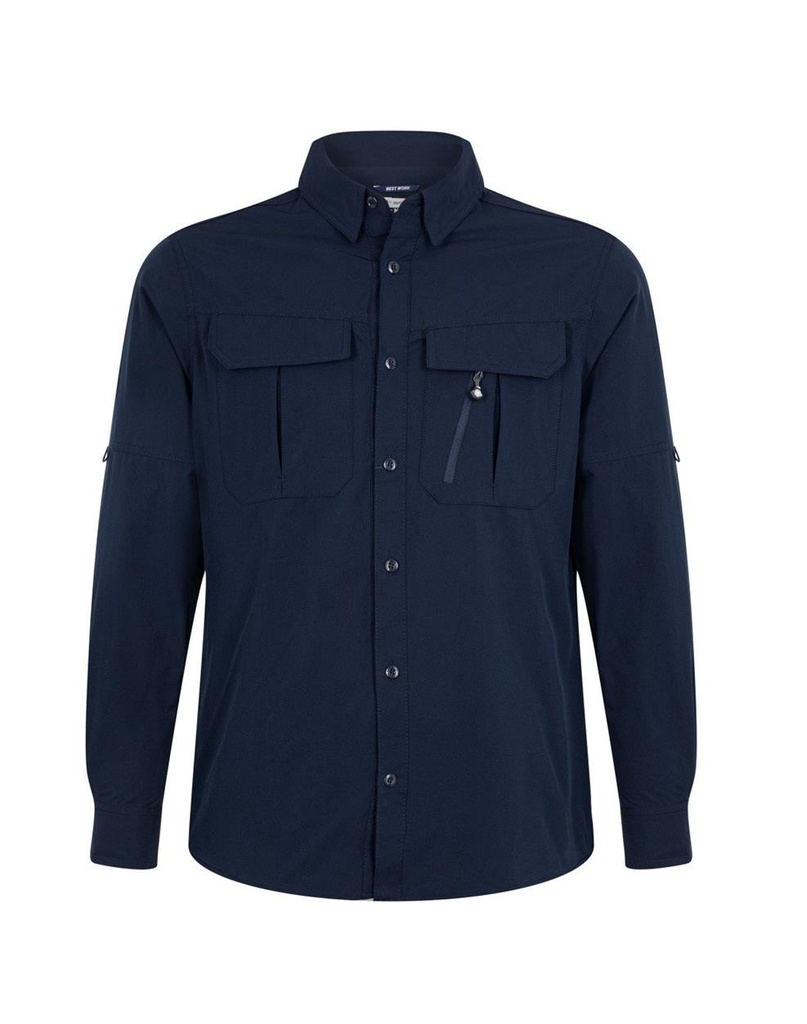 Camisa Outwork Abelia Hombre Manga Larga