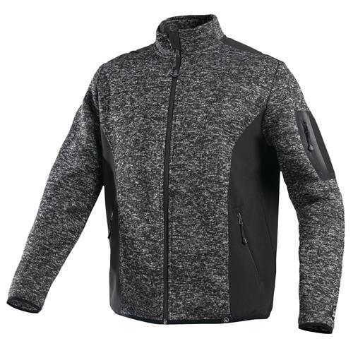 Chaqueta Knit Fleece Melange Hombre