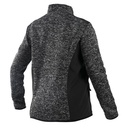 Chaqueta Knit Fleece Melange Mujer