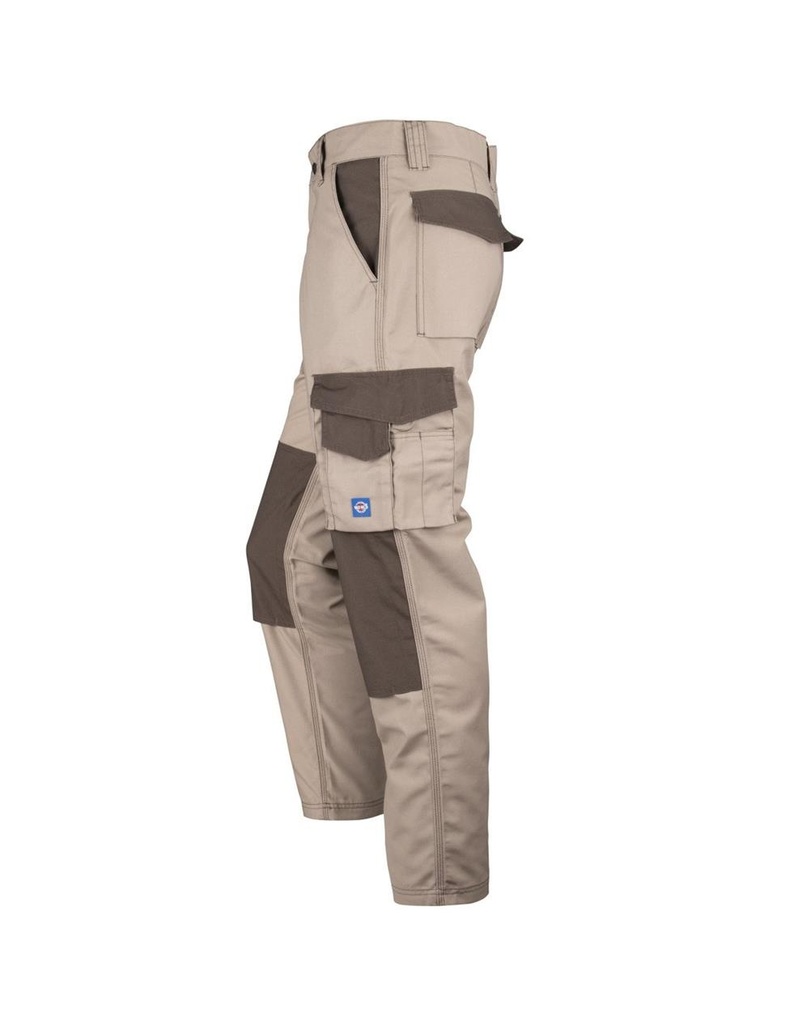 Pantalón Cargo Alerce Bicolor Rodilla Reforzada Hombre