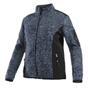 Chaqueta Knit Fleece Melange Mujer