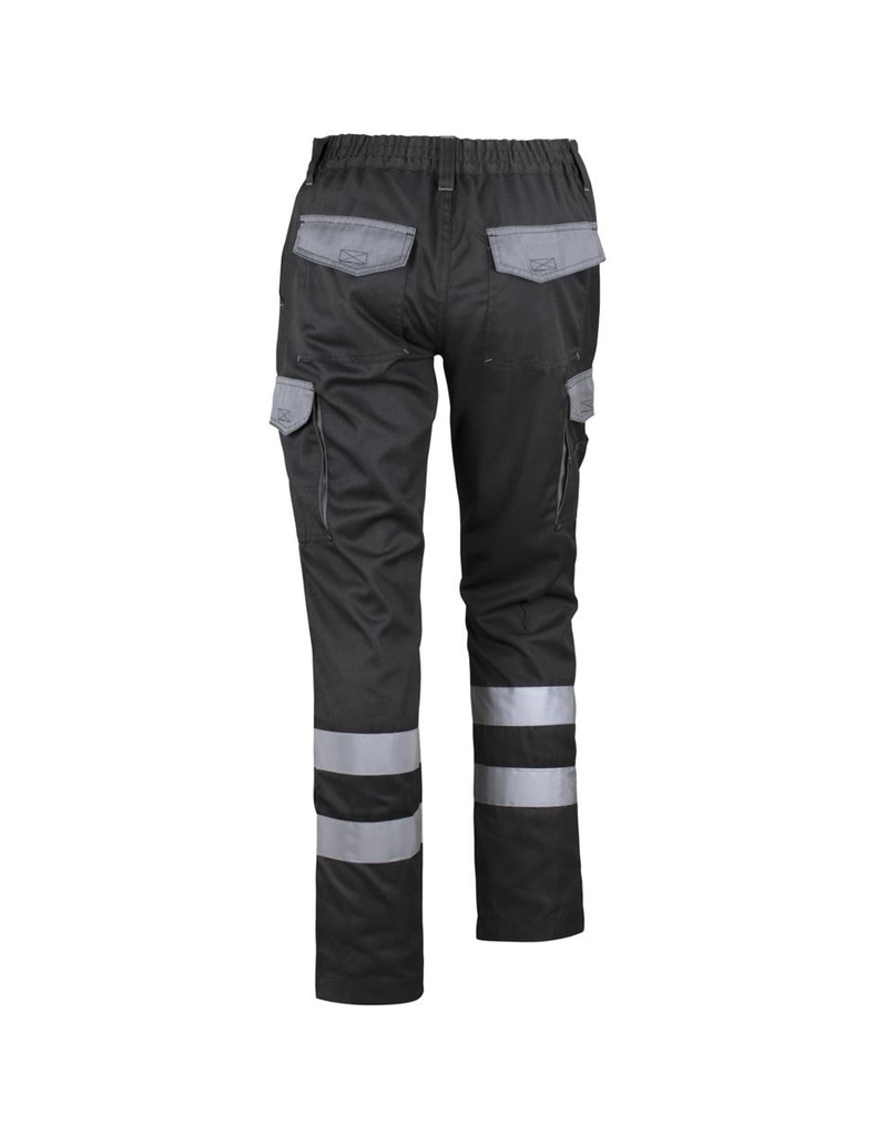 Pantalón Cargo Gabardina Hombre Bicolor Con Cinta Practical Line