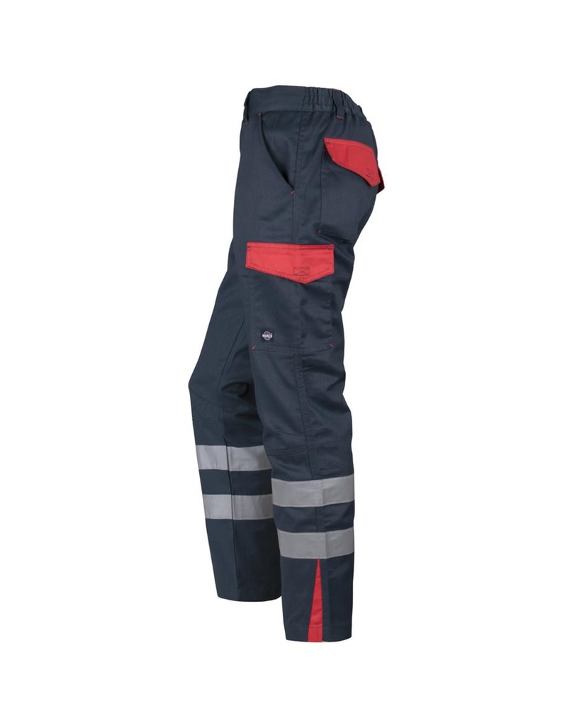 Pantalón Cargo Gabardina Hombre Bicolor Con Cinta Practical Line