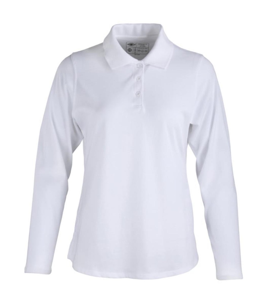 Polera Polo Dryfresh Smooth Mujer Algodón Manga Larga 