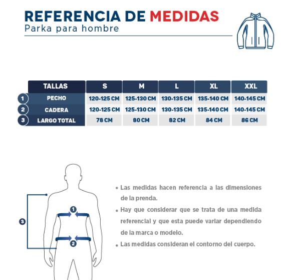 Parka Térmica Alta Visibilidad con Reflectantes Hombre