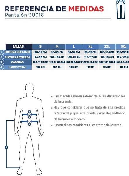 Pantalón Cargo Actium Canvas para Trabajo Hombre