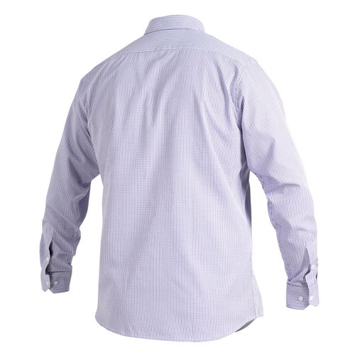 Camisa Trevira Urban Cuadros Manga Larga Hombre