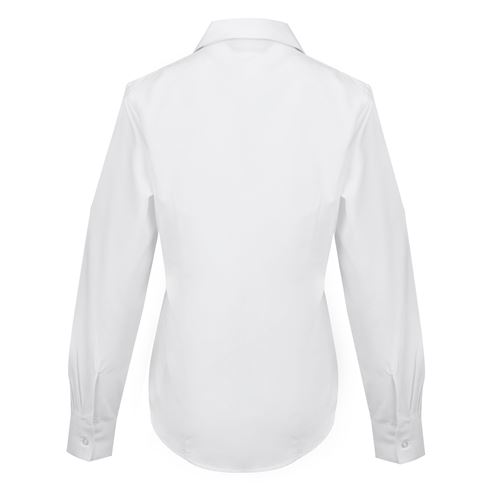 Blusa Oxford Clásica Manga Larga Mujer