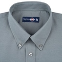 Camisa Oxford Clásica Manga Corta Hombre