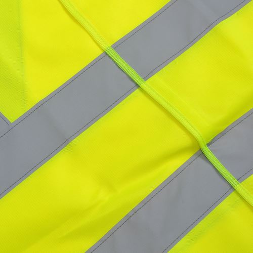 Chaleco Vial Flúor con Cinta Reflectante Tricot