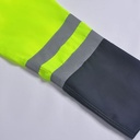 Pantalón Vial Bicolor con Cintas Reflectantes Gabardina