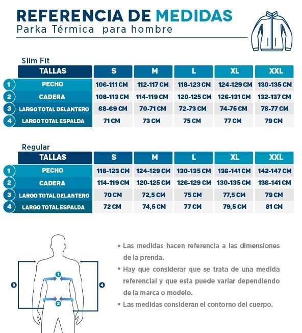 Parka Térmica Light tipo pluma Hombre