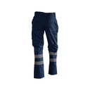 Pantalón Cargo Alerce con Cintas Reflectantes Hombre 80poly/20alg