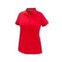 [02336] Polera Polo Comfort Spandex Manga Corta Mujer