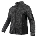Chaqueta Knit Fleece Melange Mujer