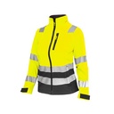Chaqueta Softshell de Alta Visibilidad Mujer Clase 2