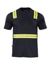 Polera Hibrida Dual Alta Visibilidad Hombre Manga Corta