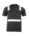 Polera Hibrida Reflectiva Manga Corta