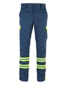 Pantalón Cargo Gabardina Bicolor Hombre Con Cinta Día Noche Alta Visibilidad