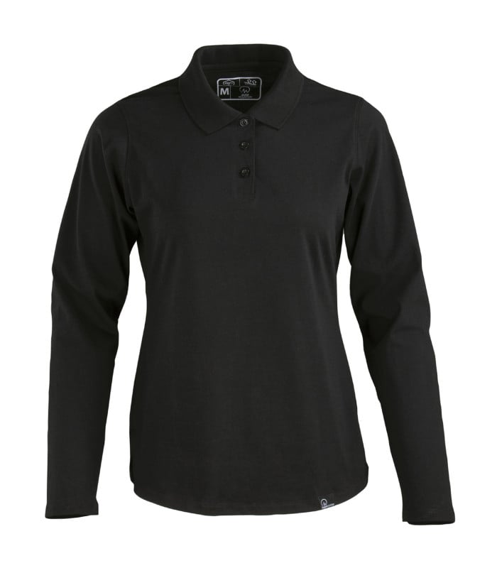 Polera Polo Dryfresh Smooth Mujer Algodón Manga Larga 