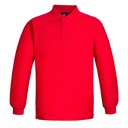 Polera Polo Manga Larga Hombre Super Premium