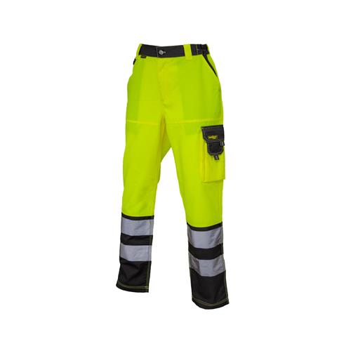 [10381] Pantalón Cargo Alta Visibilidad Bicolor Clase 2 Hombre