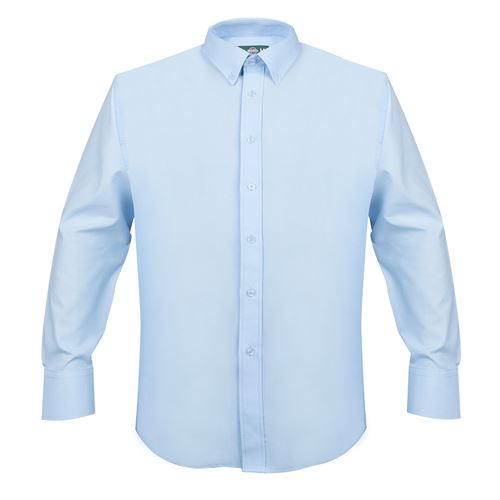 [06012] Camisa Oxford Clásica Manga Larga Hombre