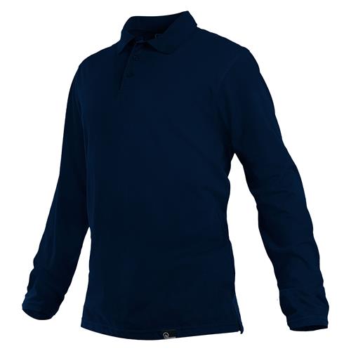 [02306] Polera Polo Dryfresh Smooth Manga Larga Hombre