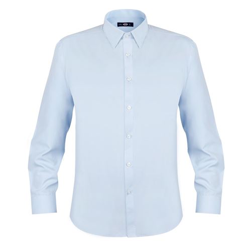 [06271] Camisa Oxford Light Manga Larga Hombre