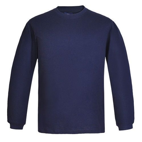 [01074] Polera Cuello Polo Manga Larga Hombre