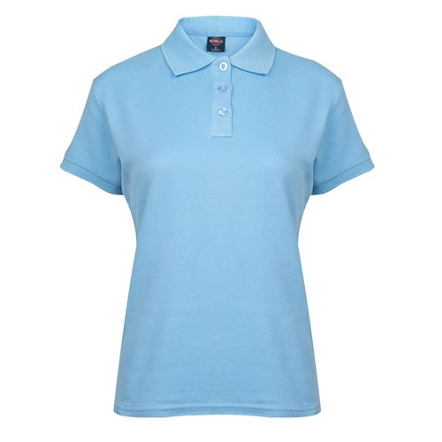[02076] Polera Polo Manga Corta Mujer Super Premium
