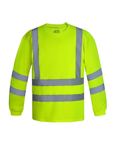 [21073] Polera Dry Fit Manga Larga Hombre