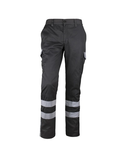 [10631] Pantalón Cargo Gabardina Hombre Bicolor Con Cinta Practical Line